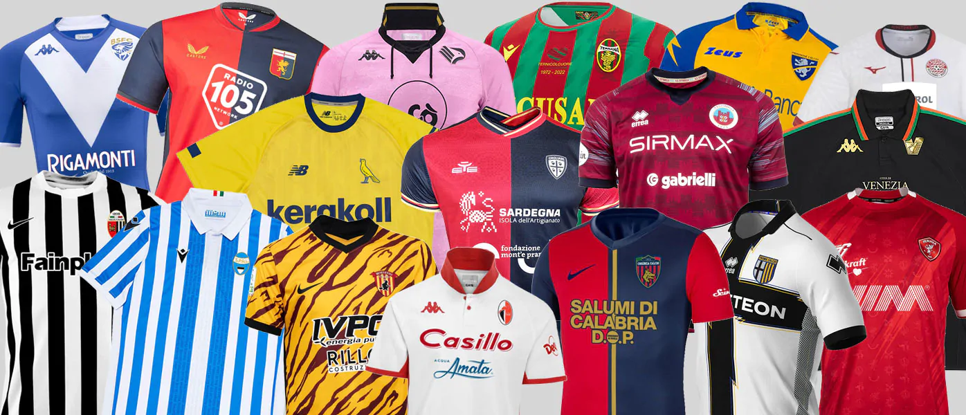 Maglie Serie B 2023/24